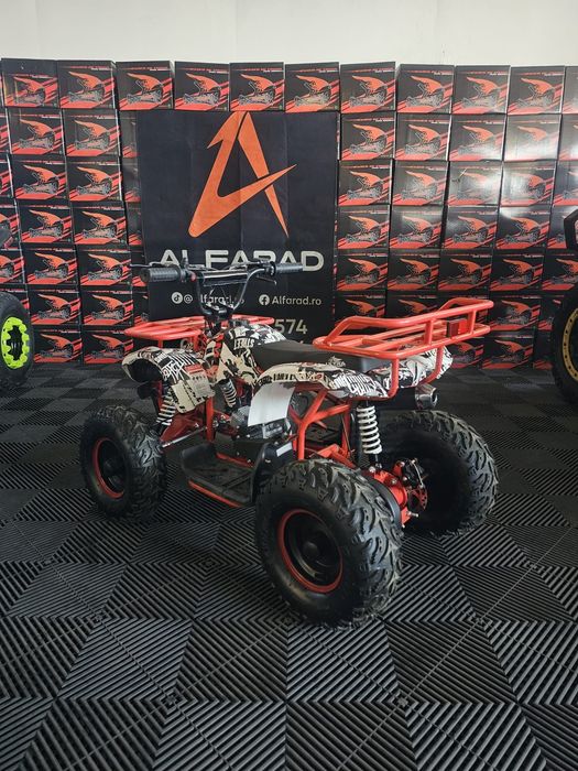 ATV Hummer pentru copii pe benzina de 49cc in 2 timpi, se poate limita viteza, Nou adus din Germania