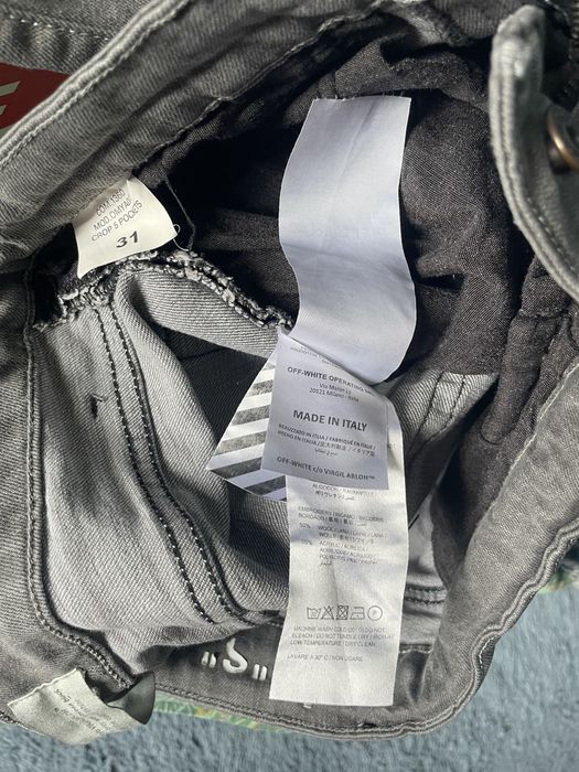 Blugi off-white virgil abloh