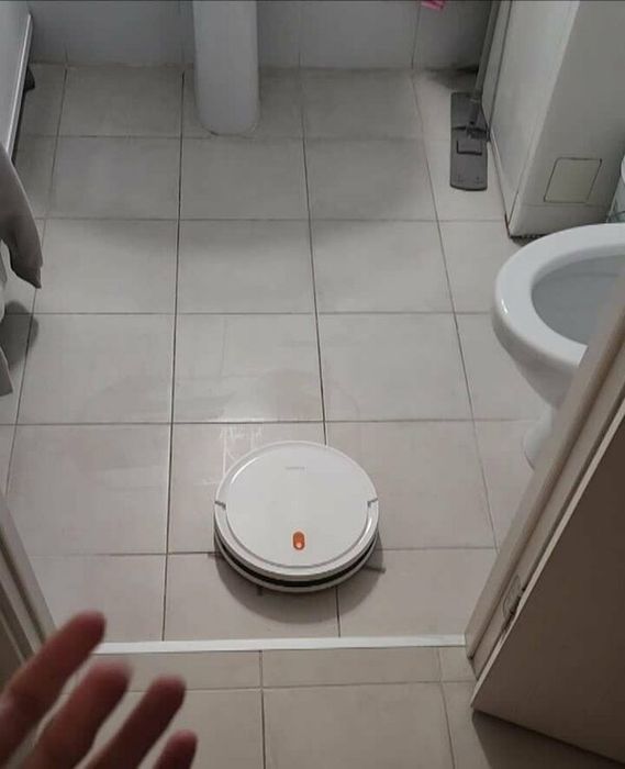 Моющий робот-пылесос Xiaomi Robot Vacuum E5, белый / EU модель: C108 /