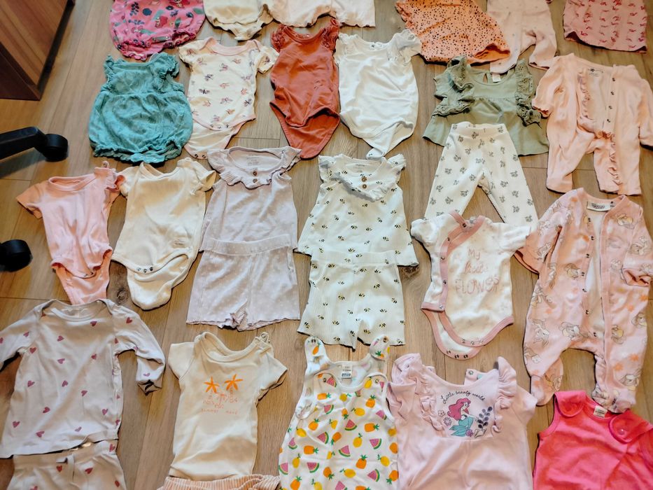 Бебешки летни дрешки 3-6.7 месеца