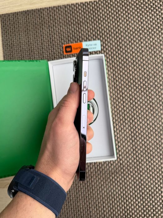 КАТО НОВ! iPhone 14 Pro MAX Лизинг от 16€/мес deep purple лилав 128Gb