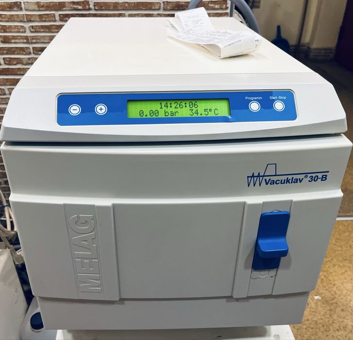 Autoclav Melag 30B sterilizator clinica stomatologie dental chirurgie