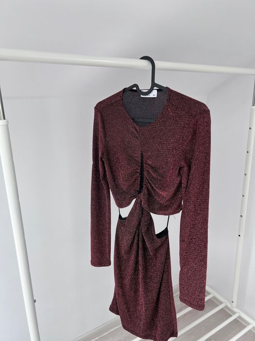 rochie scurta cu paiete
