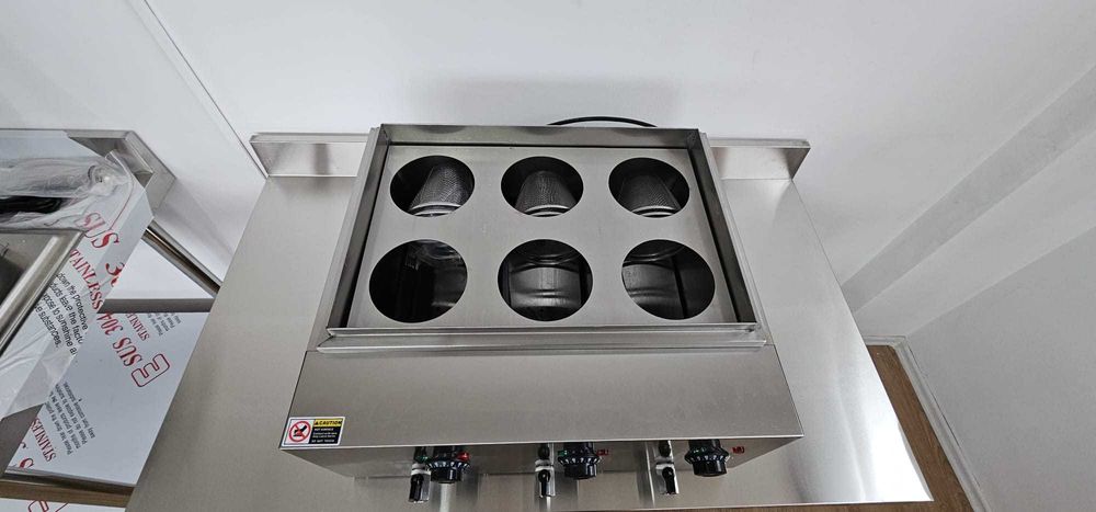 Bolitor paste electric 6 cosuri, aparat fiert paste-TRANSPORT GRATUIT