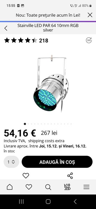 Led par 64 Starville