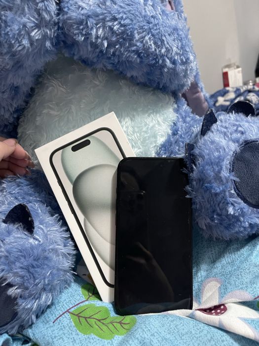 iPhone 15 черный 256гб