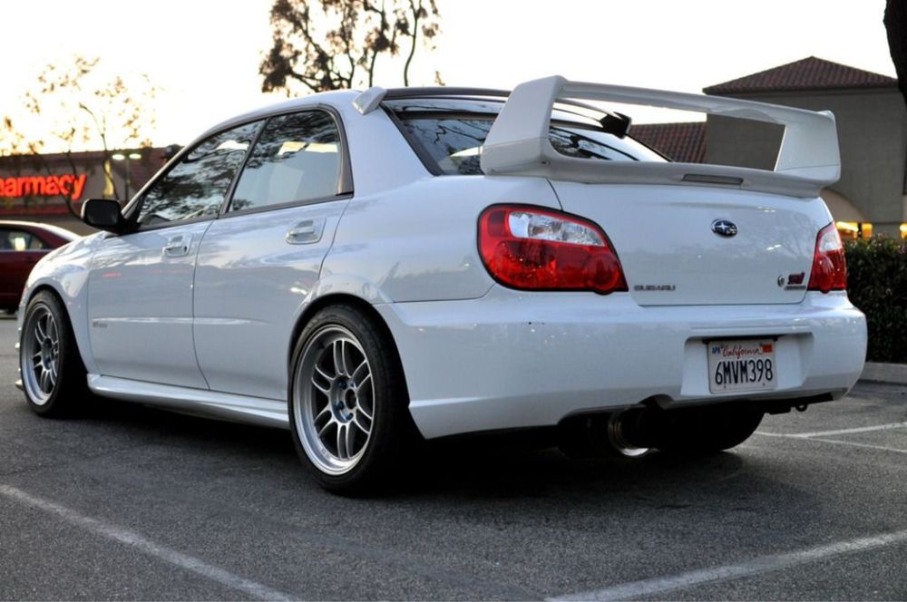 Спойлер STI Subaru Impreza GDB