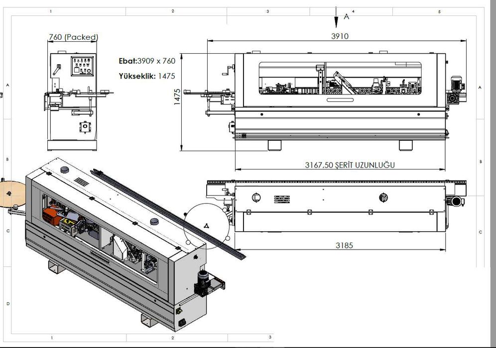 Кантираща машина с предфрезоване Ayzaband Mizrak 4 fr ULTRA LEITZ