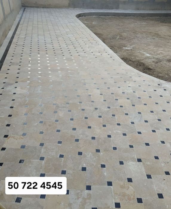 Izvestnyak korka granit Miramir bruschatka kafel xizmati