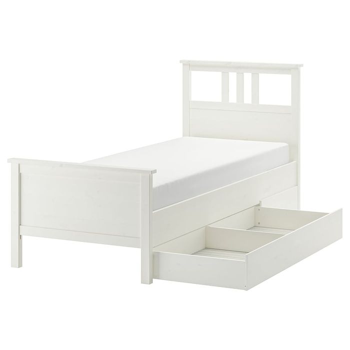 Cadru Pat + saltea + somiera - Hemnes Ikea