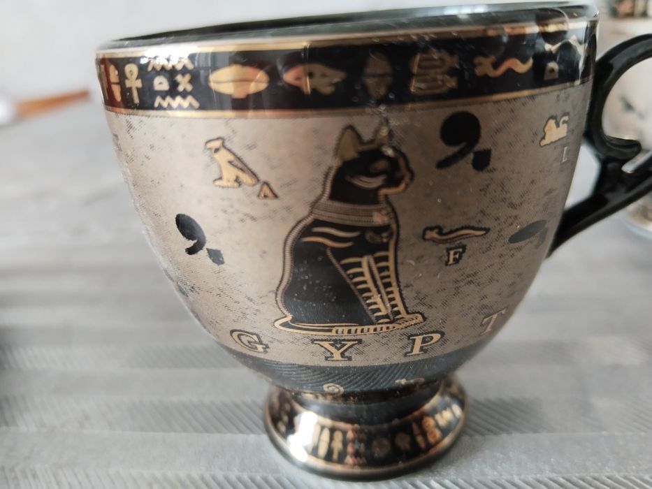 Кружки с тарелочками