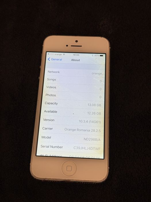 iPhone 5 Alb 16GB
