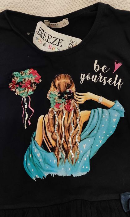 Рокля с дантела - малки дами