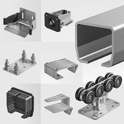 балки для откатных ворот