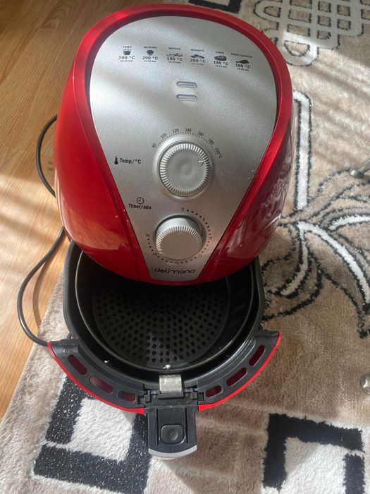 delimano air fryer за готвене печене