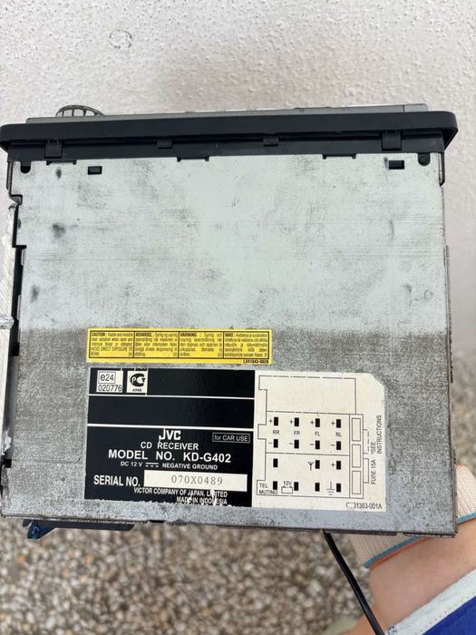 Jvc player за кола 1 din