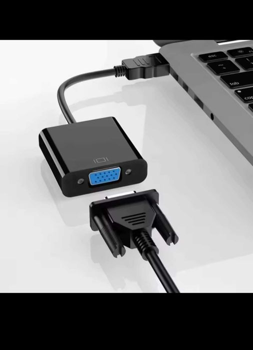 Adaptor convertor HDMI -VGA,mufa  sata dubla