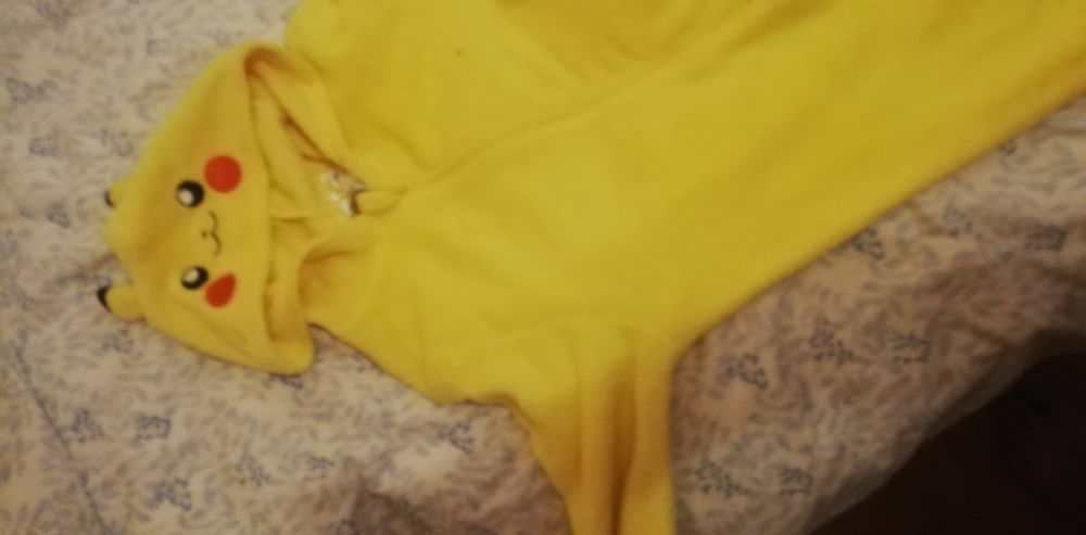 Catsuit costum pokemun mon galben