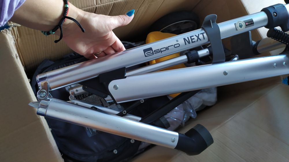 Бебешка количка, детска количка 2в1 NEXT MANHATTAN Gel - ESPIRO