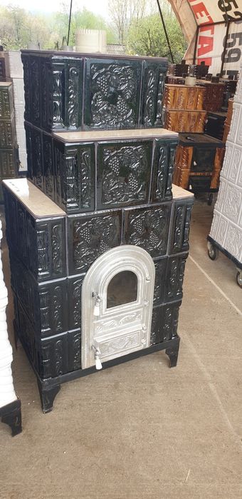 Soba teracota premontata Albastra