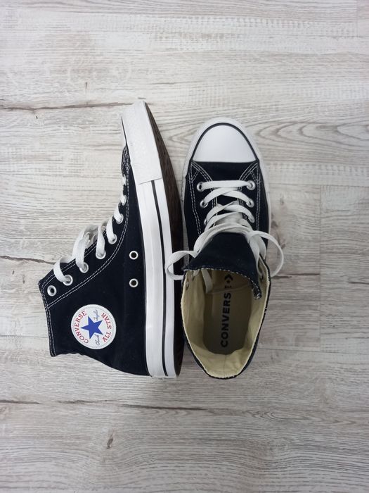 Teniși Converse Albi și Negri