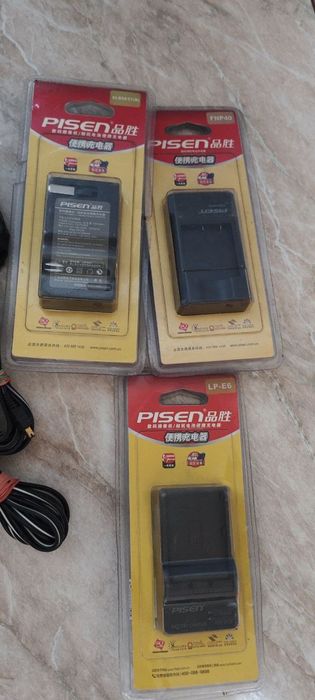 аккумуляторы и зарядные устройства для фотоаппаратов