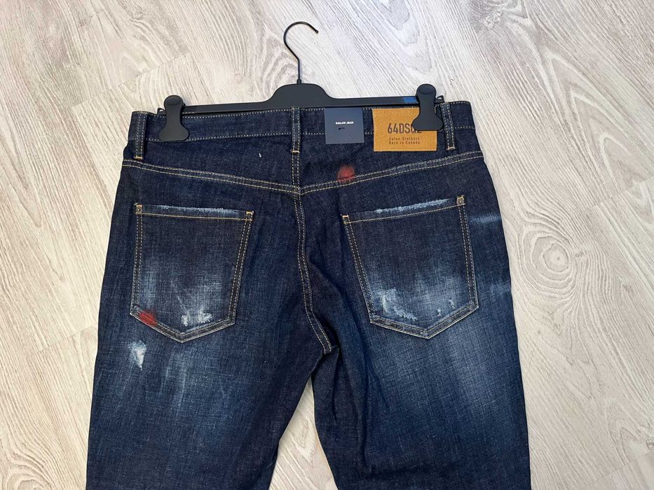 Dsquared2 blugi Sailor Jean 52 italy, sau XL, retail 725 euro