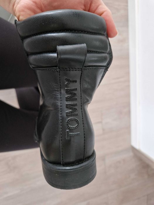 Tommy Hilfiger botine din piele, marimea 36