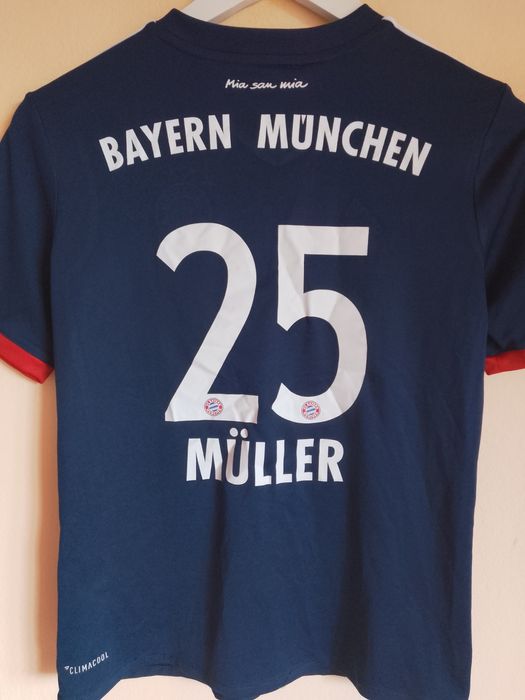 Tricou Fotbal Copii Bayern Munchen #25 Muller