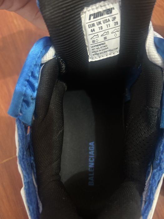 Сини balenciaga runners 44 номер