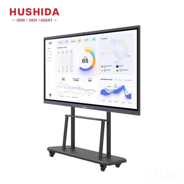 Интерактивная доска  55' Диагональ+ ops core i5/4gb/128gb+ножка