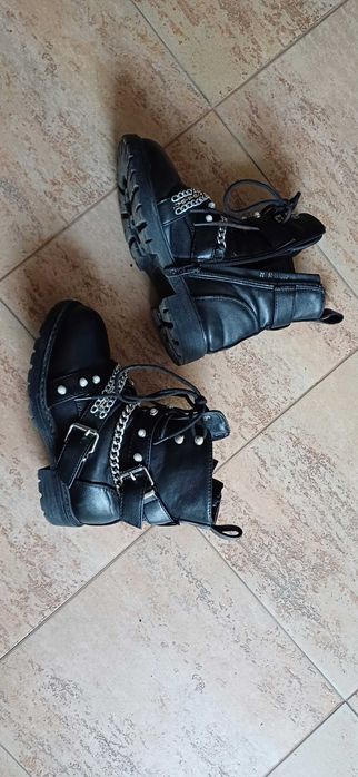 Детски кожени боти 32N