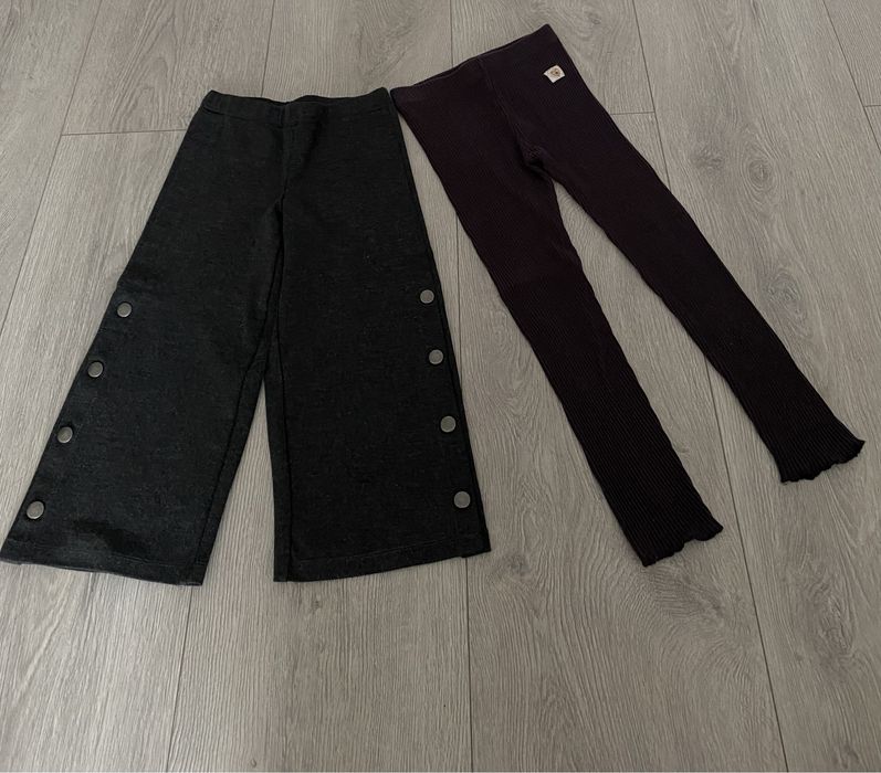 2 perechi pantaloni fetita 4-5 ani