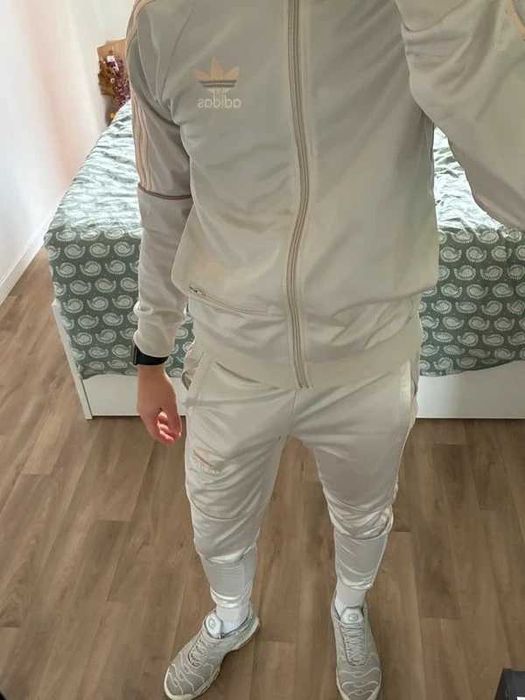 ADIDAS SILVER сребрист tracksuit pants анцунг