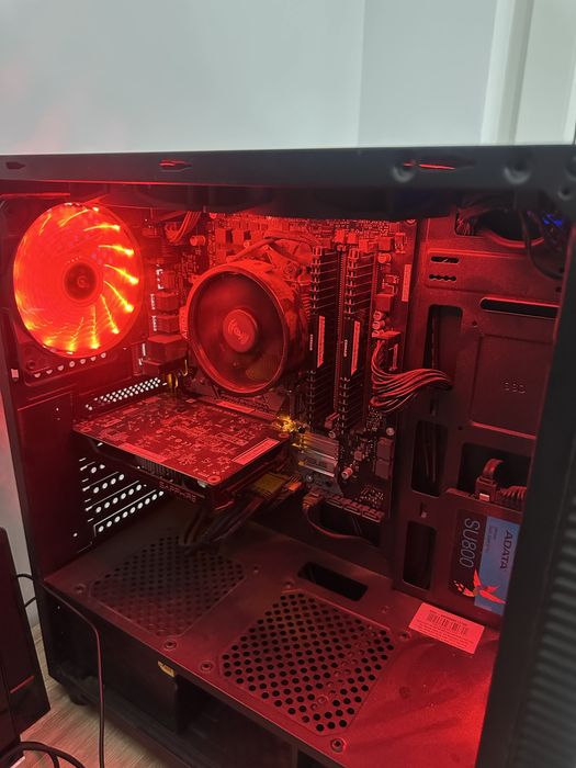 Vand PC ( unitate) Njoy + Mouse,tastatura si casti