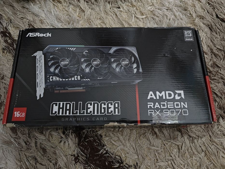 Asrock RX 9070 Challenger 16Gb 256Bit GDDR6
