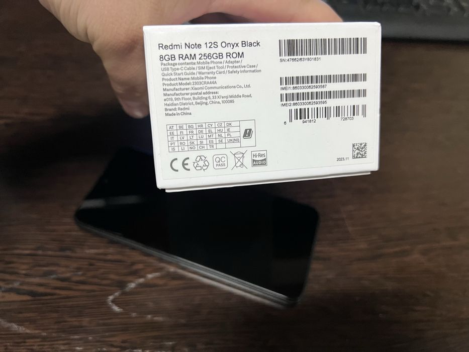 Смартфон Redmi Note 12S  256 GB