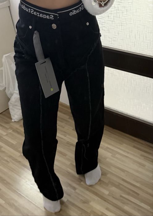 дънки Sagazastudio с ластик