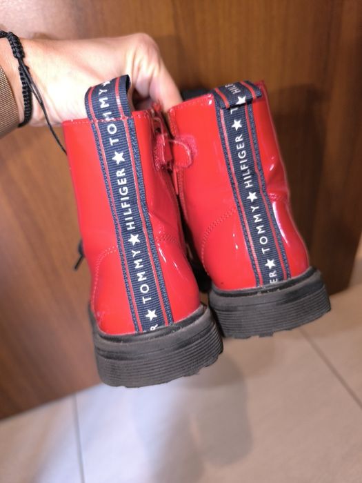 Детски лачени боти Tommy Hilfiger 29ти номер
