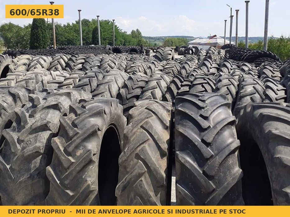 Cauciucuri Anvelope 600/65R38 600 65 R38 6006538 600 65R38 Michelin Tractor Utilaje Agricole Radial SH Second Hand LIVRARE Garantie 1 An Factura