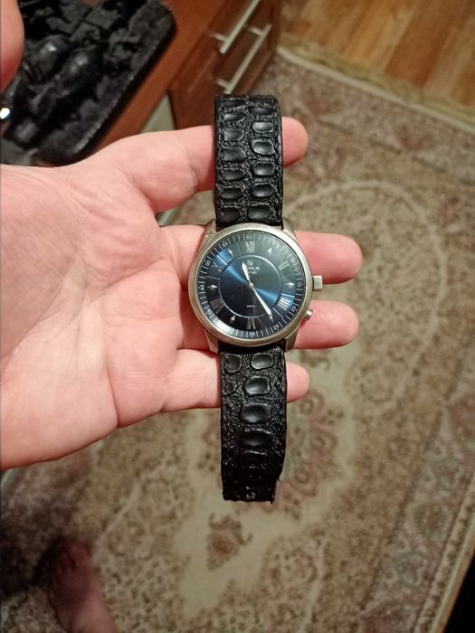 Серебрянные часы ника рулетка