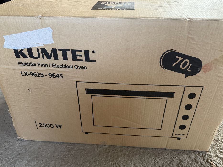 Электропечь новый срочно Kumtel