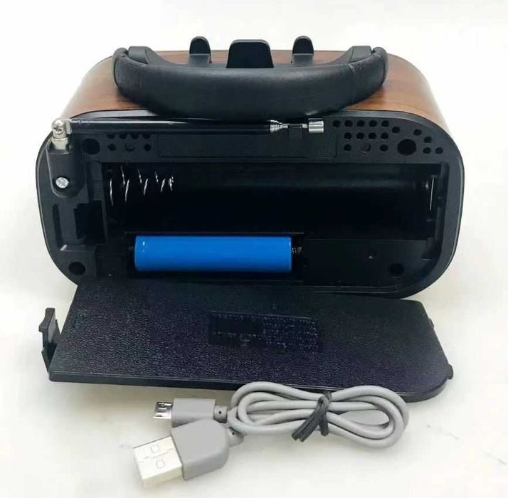 Ретро радио Golon RX-BT628S, Соларен панел, Bluetooth, MP3