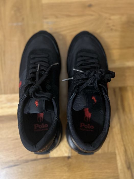 Polo Ralph Lauren размер 38 текстил и кожа спортни обувки