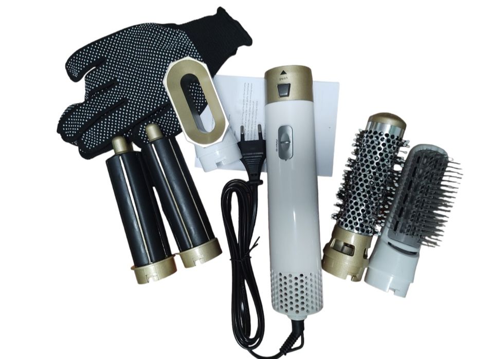 5 в 1 Мултифункционален сешоар, преса и маша за коса тип Дайсън Dyson