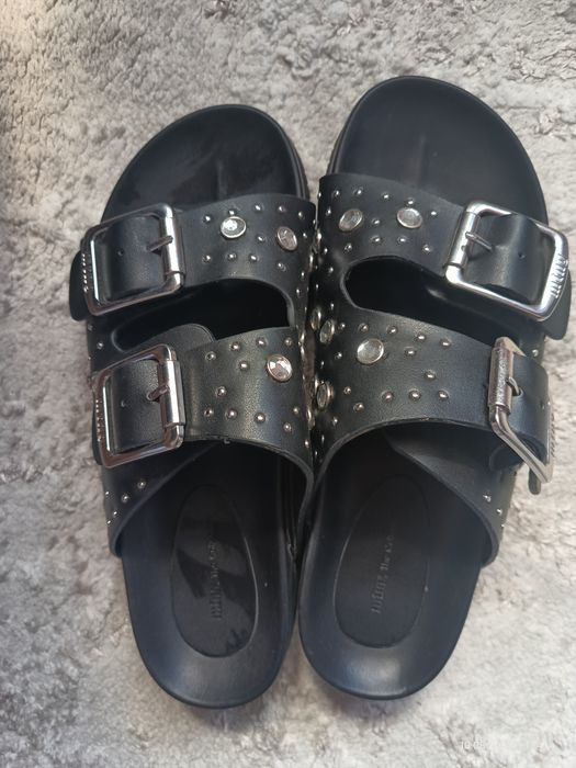 Дамски  чехли сандали естествена кожа