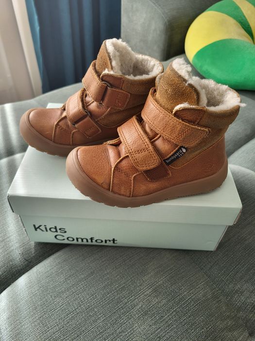 Ghete BUNDGAARD maro unisex baietel fetita marimea 25 imblanite ca noi