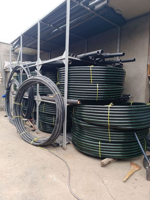 Строительные политилин труба продажа.