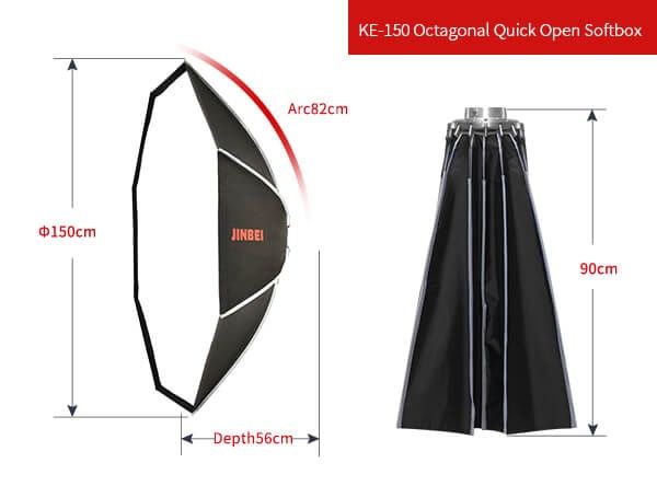 Jinbei KE-150 софтбокс быстросборный
