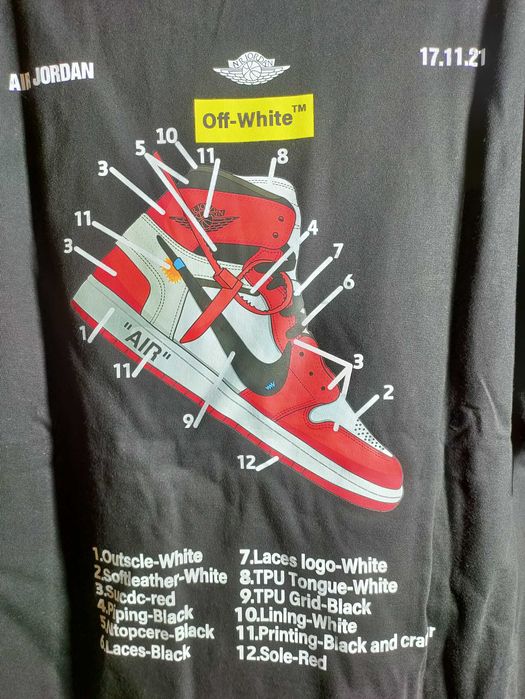 Tricou OFF - WHITE marimea M